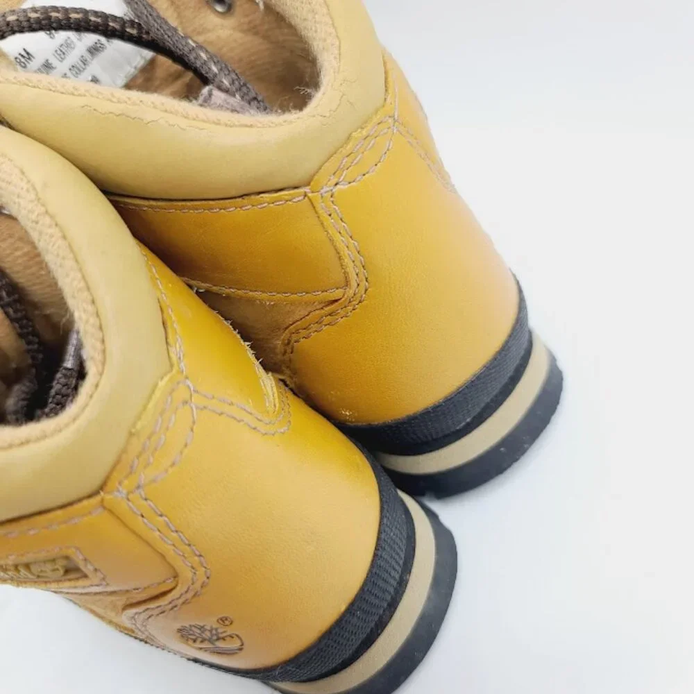 Timberland‎ Boy's Tan Euro Hiker 95895 Leather Classic Ankle Hiking Boot Size 8M